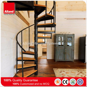 Interior <span class=keywords><strong>de</strong></span> <span class=keywords><strong>madera</strong></span> maciza loft pequeñas escaleras <span class=keywords><strong>de</strong></span> <span class=keywords><strong>caracol</strong></span> - Product Image 1