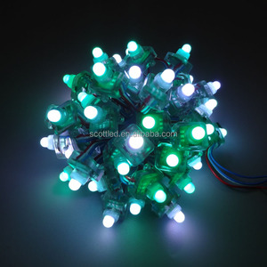 <strong>12MM</strong> Waterproof <strong>Input</strong> <strong>DC12V</strong> Square <strong>WS2811</strong> Full Color LED <strong>Pixel</strong> Light Addressable RGB <strong>Nodes</strong> - Product Image 4
