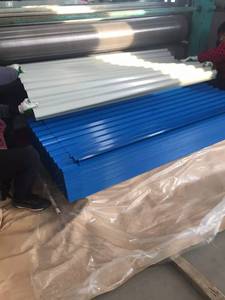 Feuilles de plaques en acier ondulées de Zinc/acier inoxydable, pour le Ghana, livraison gratuite - Product Image 5