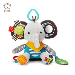 Ramah Lingkungan Fox Plush Mainan Squeaker Crinkle Baby Teether Mainan - Product Image 3