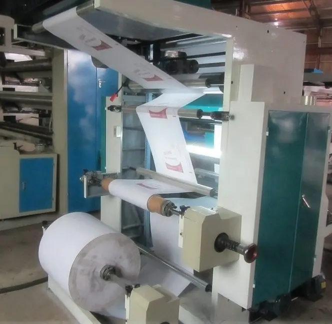 Hot Koop Pe Hoge Snelheid T-shirt Tas Flexo Film Printer Machine