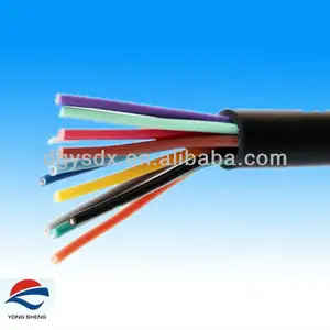 11 Núcleo 24 AWG cable alambre eléctrico con algodón completo