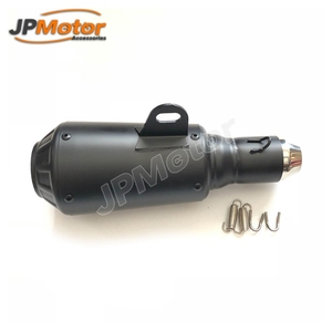 JPMotor encargo acero Inox Universal 51mm deporte de la motocicleta escape tubo de titanio para bicicleta Motor - Product Image 2