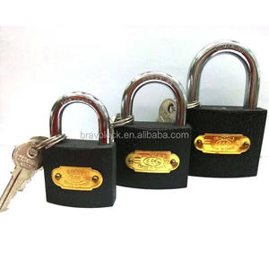 Candado de hierro gris TC gris, candado gris - Product Image 2