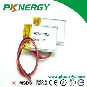 De alta potencia baterías lipo 3.7 v 250 mah batería de polímero de litio 10C 15C 20C - Product Image 1