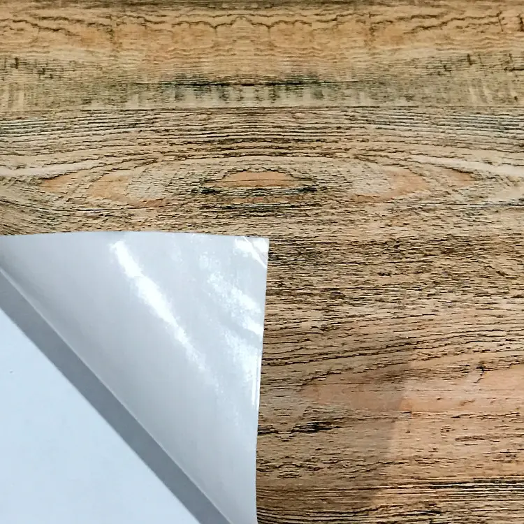 Custom-Made High End Wood Stripe PVC Film Wallpaper,PVC Vinyl Wall Paper Price