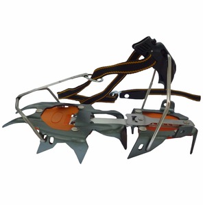 Crampones de aluminio de tamaño único para caminar sobre hielo y escalada en hielo - Product Image 2