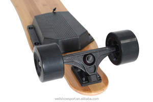 Wellshow สเก็ตบอร์ดไฟฟ้า4ล้อรุ่น Sport,แบตเตอรี่ลองบอร์ด2X1000วัตต์สเก็ตบอร์ดมอเตอร์คู่ - Product Image 5