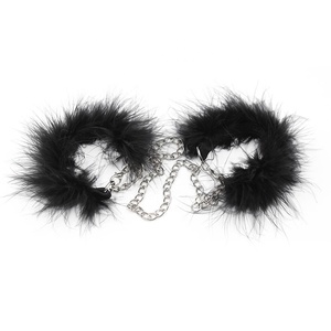 Toptan yetişkinler için altın zincir tüy esaret dişli ile BDSM alternatif oyuncaklar kelepçe çiftler Nopty kısıtlama pranga - Product Image 2