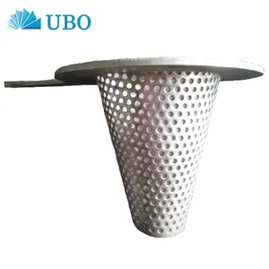 China supplier witch hat shape temporary perforated conical strainers