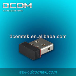 Inalámbrico usb tarjeta de red ralink <span class=keywords><strong>rt5370</strong></span> 802.11n 150 mbps adaptador usb wifi - Product Image 1