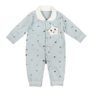100% coton mignon étoile ropa de <span class=keywords><strong>bebe</strong></span> barboteuse vêtements de bébé pour les tout-petits combinaison - Product Image 4