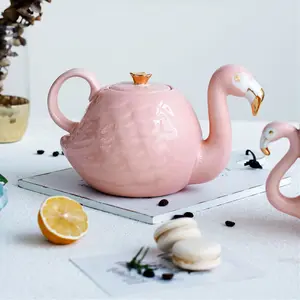 Kreatives Flamingo Keramik Cup Set