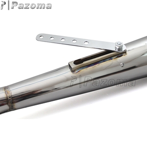 Pazoma precio al por mayor piezas <span class=keywords><strong>de</strong></span> la motocicleta silenciador <span class=keywords><strong>de</strong></span> <span class=keywords><strong>escape</strong></span> Acero inoxidable <span class=keywords><strong>tubo</strong></span> (41mm) 1 5/8 "(38mm) 1 1/2" (35m - Product Image 6