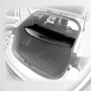 Cubierta Retráctil para <span class=keywords><strong>Maletero</strong></span> de Pajero Sport, Protector de Carga Trasero, Cubierta de Seguridad para Equipaje, Repisa para Paquetes para <span class=keywords><strong>Mitsubishi</strong></span> <span class=keywords><strong>Montero</strong></span> - Product Image 3