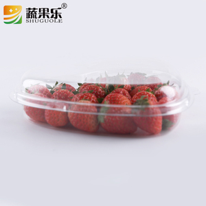 Lesui tái chế hình trái tim nhựa PET trái cây trong suốt dâu tây hộp vỉ nhựa bao bì dâu tây <span class=keywords><strong>container</strong></span> - Product Image 3