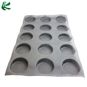 Forma de <span class=keywords><strong>pan</strong></span> para <span class=keywords><strong>moño</strong></span>, 15 redondos, 9,5 cm, silicona, antiadherente, perforado, para hornear <span class=keywords><strong>pan</strong></span>, boleros - Product Image 2
