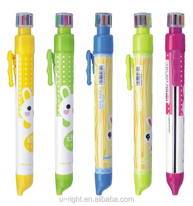 2013 प्लास्टिक नवीनता 6 में 1 रंग पेंसिल