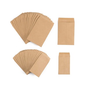 Small Brown Kraft Coin Wallet Envelopes <strong>Seed</strong> <strong>Paper</strong> for Garden &amp; Small Parts - Product Image 1