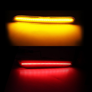 Kit de feux latéraux LED pour Ford Mustang, 2010 2011 2012 2013, 2014, 1 pièce, éclairage <span class=keywords><strong>rouge</strong></span>, ambre SMD, et arrière, - Product Image 4