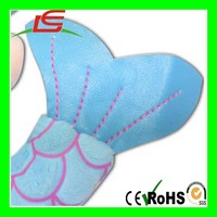 Petite sirène bleue, adorable poupée pour bébé fille, jouet en peluche doux, nouveau