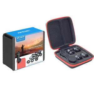 APEXEL Kit d'objectifs pour téléphone portable 10 en 1, clip universel, grand angle, macro, fisheye, zoom, CPL, pour <span class=keywords><strong>iPhone</strong></span> <span class=keywords><strong>8</strong></span>, accessoires - Product Image 6