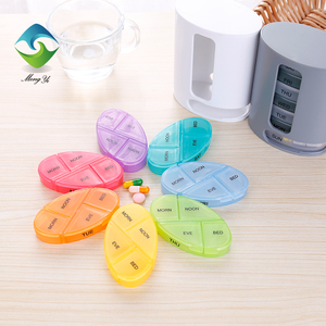 WSD-060: <span class=keywords><strong>caja</strong></span> <span class=keywords><strong>organizadora</strong></span> semanal <span class=keywords><strong>de</strong></span> pastillas, soporte, recordatorio <span class=keywords><strong>de</strong></span> medicación <span class=keywords><strong>de</strong></span> viaje diario Am PM, compartimentos <span class=keywords><strong>de</strong></span> día y noche, 7 días, color gris - Product Image 4