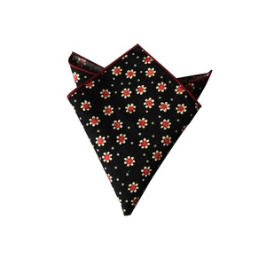 Original Vintage Floral Jacquard Mouchoir Poche Carrée Serviette en Soie <span class=keywords><strong>de</strong></span> Coton pour Bébés Brodé dans le Style <span class=keywords><strong>de</strong></span> Noël - Product Image 6