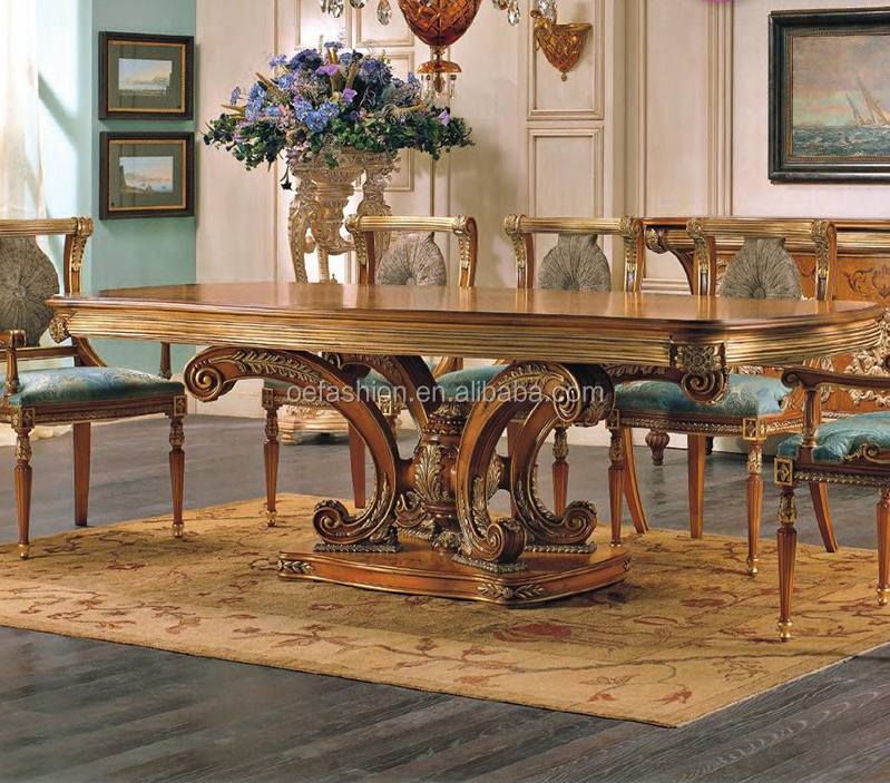 バロックスタイル 室内用　木製テーブル バロックスタイル 室内用 木製テーブル バロックスタイル 室内用