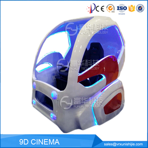 Nhôm Điện VR thực tế ảo <span class=keywords><strong>9D</strong></span> thiết bị trò chơi điện ảnh cho Nhà chơi trong nhà hoặc trung tâm mua sắm sử dụng - Product Image 2