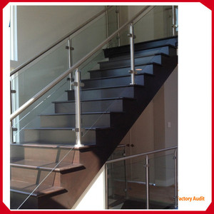 42.4 / 50.8mm poste redondo d'escalier en verre trempé - Product Image 6