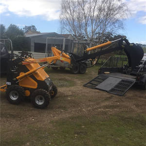 बिक्री के लिए hysoon <span class=keywords><strong>hy380</strong></span> मिनी स्किड स्टीयर लोडर के पीछे चलना - Product Image 4