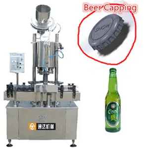 Halka çekme taç kapağı şişe kapatma makinesi otomatik bira kap makinesi