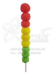 Fruitig Verkeerslicht Vruchten Jelly Ball Zachte Lolly Snoep Verpakt In Een Zak - Product Image 5