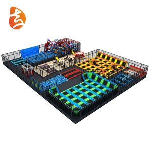 Top qualité populaire fitness exercice commercial sautant <span class=keywords><strong>Trampoline</strong></span> Parcs <span class=keywords><strong>pour</strong></span> le <span class=keywords><strong>panier</strong></span>, mur d'escalade de terrain de jeu - Product Image 4