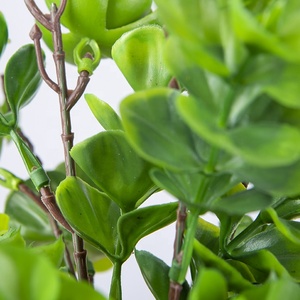 Plantas de plástico pequeñas impermeables, macetas de plantas artificiales, maceta pequeña para decoración de baño, gran oferta - Product Image 2