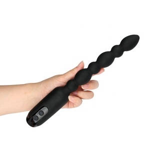 <span class=keywords><strong>Unisex</strong></span> Vibrerende Anale Kralen Usb Opladen Mannelijke Prostaat Massager Vrouwen G-Spot Stimulator Anaal Plug - Product Image 3