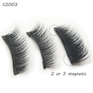 2.6mm super léger À La Main Vison Cils Belle Eye Lashes faux Magnétique Cils Indonésie - Product Image 2