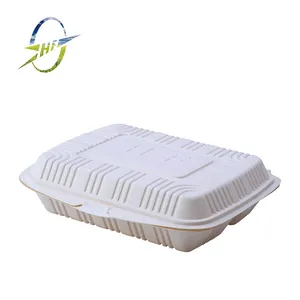 Wegwerp 3 Compartiment Bento Lunchbox