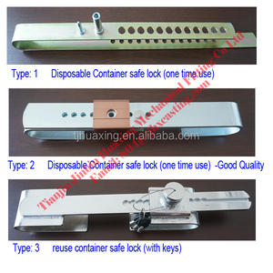 Thêm mạnh mẽ container ổ khóa rào cản con dấu an toàn khóa trên bán - Product Image 2