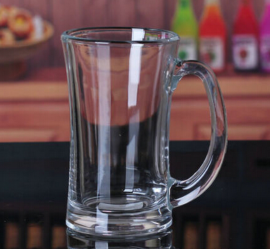 375Ml 310ML  wholesale custom beer drinking glass mug with handle