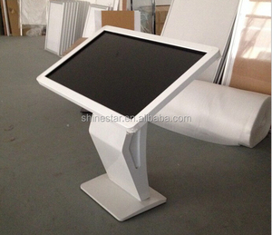 ขาตั้งพื้นสำหรับการตรวจสอบข้อมูลการบริการตนเองสถานีพีซี32นิ้ว LED แบบออลอินวันหน้าจอสัมผัส Win10แอนดรอยด์ลินุกซ์โอลีนุกซ์โออีเอ็ม - Product Image 4