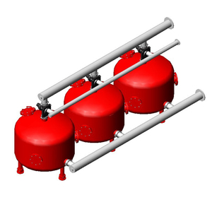 Alta eficiência de classificação A-S tipo 2.5-10 bar de pressão filtro de areia do tanque - Product Image 2