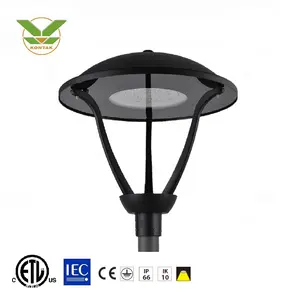 Poteau lumineux LED extérieur étanche, boîtier en aluminium, extérieur pour parc et jardin, rue