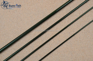<span class=keywords><strong>Canne</strong></span> de pêche vierge, en carbone, couleur verte, vente en gros, haute qualité - Product Image 2