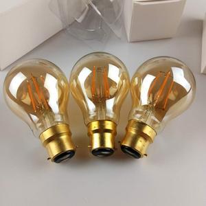หลอดไฟ LED แบบเอดิสัน220V 240V หรี่แสงได้โคมไฟแก้ว A60 B22หลอดไฟไส้หลอด LED แนววินเทจโบราณ<span class=keywords><strong>4W</strong></span> - Product Image 3