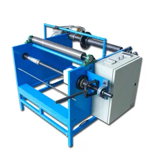 Máquina de reenrolamento manual da folha de alumínio para corte e furo