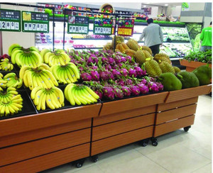 Xlw Trái Cây Hiển Thị Riser Chất Lượng Cao Mềm Nhựa 2 Tier Chuối Hiển Thị Giá Chủ Khay - Product Image 4