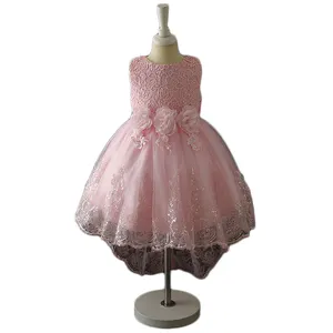 Vestido largo paquistaní para niñas, diseño con corte de pez, cola larga rosa, gran oferta, 2023