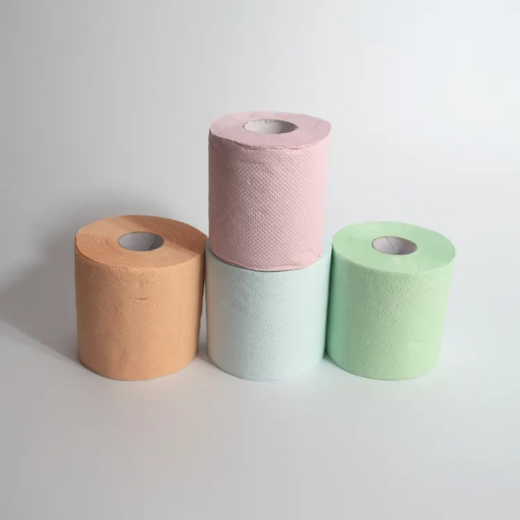 colorful brand name toilet paper